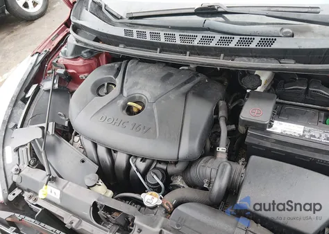 2016 Hyundai Elantra Value Edition из США, поврежденный, VIN 5NPDH4AE5GH733458